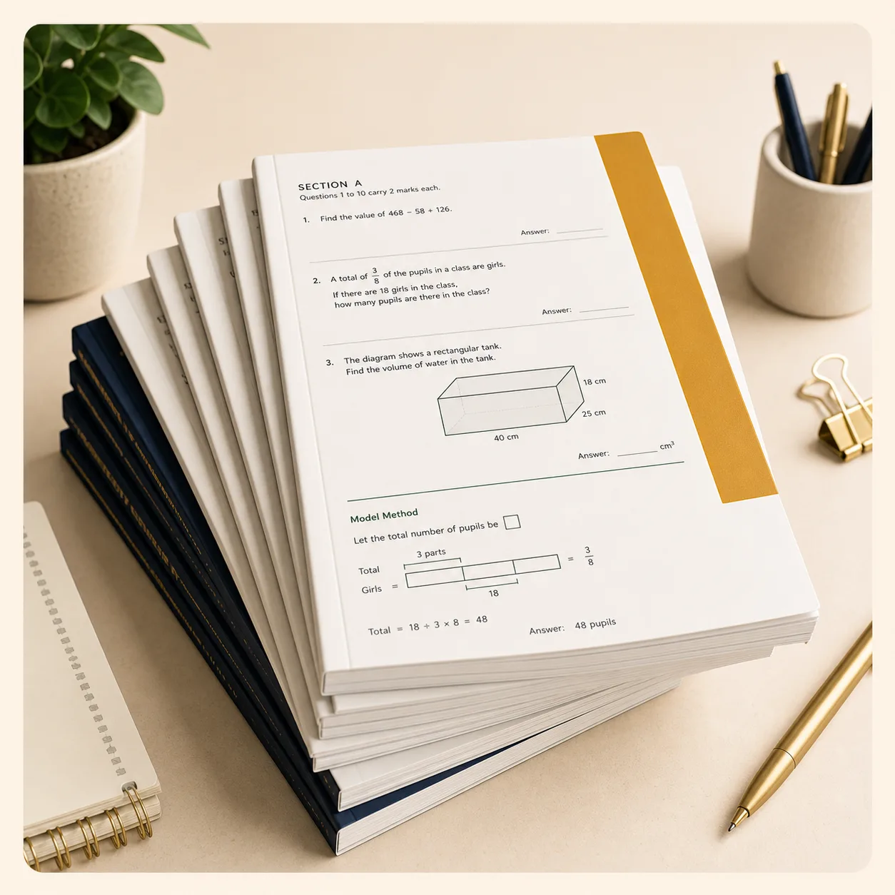 A collection of PSLE mathematics papers